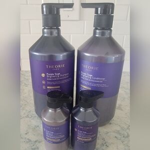 Theorie Purple Sage Brightening Shampoo and Conditioner Set